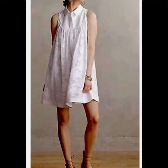 #86 Anthropologie HD IN PARIS Lace Shift Dress size S - Picture 1 of 11